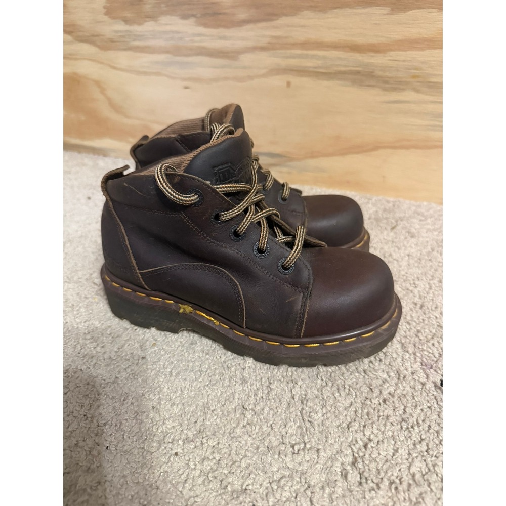 Dr. Marten Youth 2 Brown Leather Boots Grunge Chukka